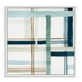 thumbnail image 1 of Stupell Industries Soft Woven Pattern Abstract Painting White Framed Art Print Wall Art, 12 x 12, 1 of 10