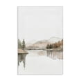 thumbnail image 1 of Stupell Industries Softly Flowing Watercolor Seascape Canvas Wall Art design by Mona Grace, 45 x 30, 1 of 7