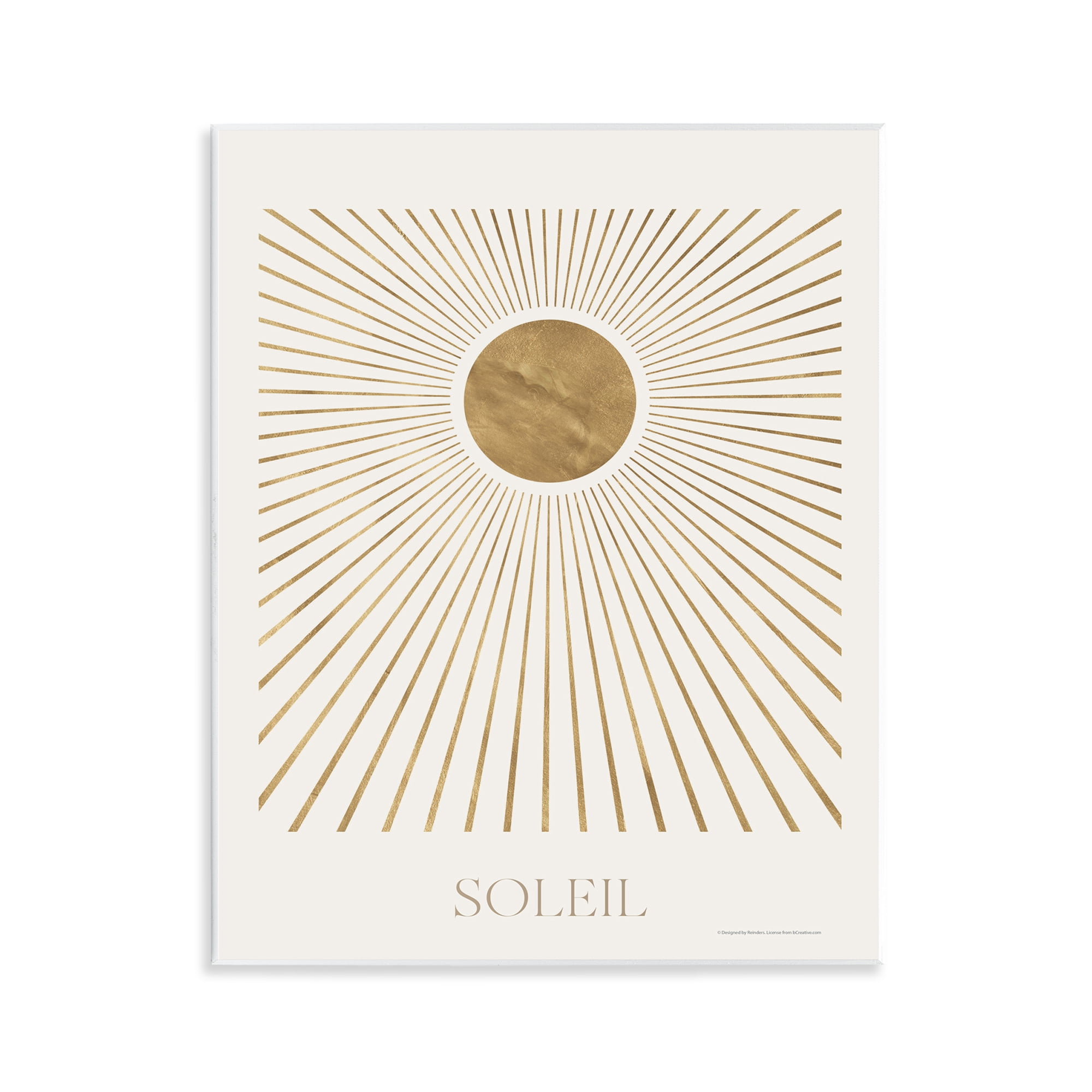 Stupell Industries Soleil Boho Sun Astrology & Stars Painting Unframed Art Print Wall Art, 11 x 14