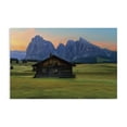 thumbnail image 1 of Stupell Industries Farmhouse Solitary Cabin with Looming Cliffs Canvas Art, 36 x 24, by Renel Peters, 1 of 8