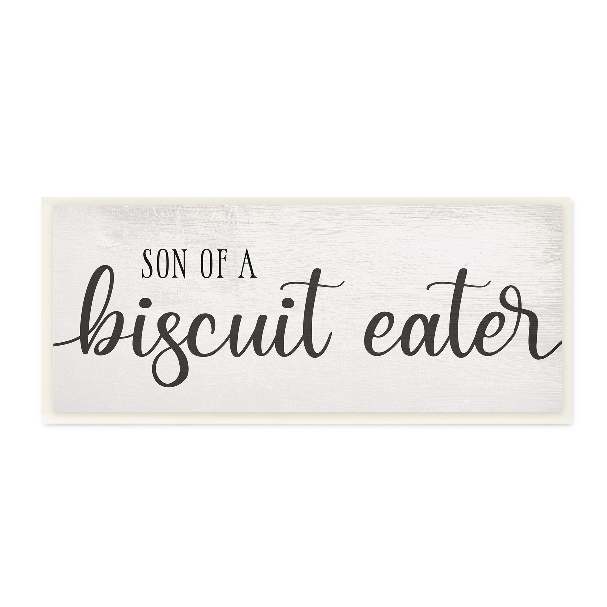 Stupell Industries Son of a Biscuit Eater Southern Country Slang Typography Painting Unframed Art Print Wall Art, 7 x 17