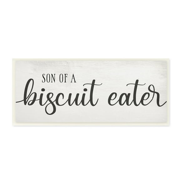 Stupell Industries Son of a Biscuit Eater Southern Country Slang Typography Painting Unframed Art Print Wall Art, 7 x 17