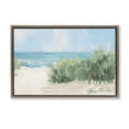 thumbnail image 1 of Stupell Industries Transitional Soothing Beach Day Brown Floating Frame Canvas Art, 25 x 17, by Jane Slivka, 1 of 8