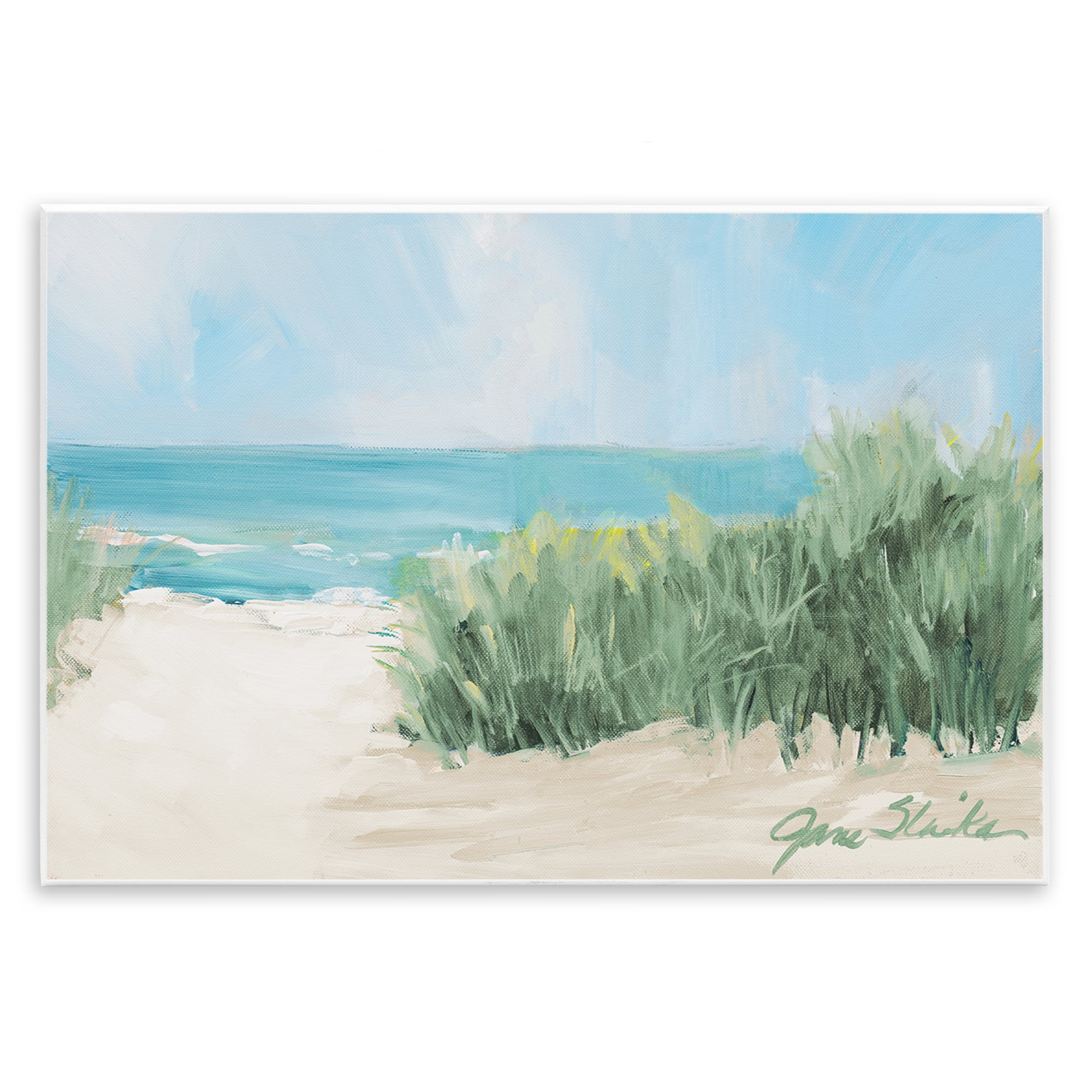 Stupell Industries Soothing Beach Day Wall Plaque Art, design by Jane Slivka