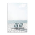 thumbnail image 1 of Stupell Industries Soothing Blue Beach Chairs Nautical & Beach Photography Unframed Art Print Wall Art, 10 x 15, 1 of 8