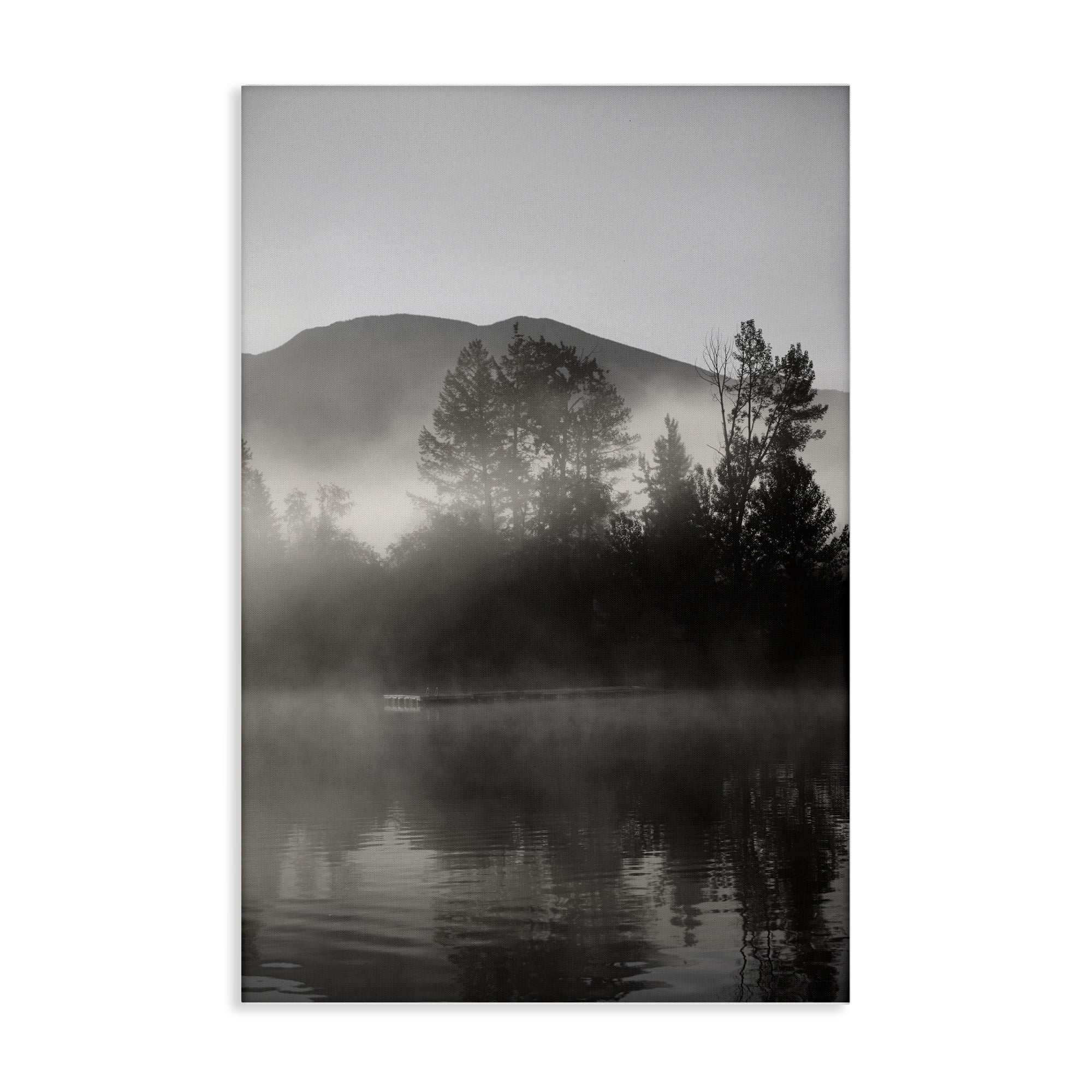 Stupell Industries Soothing Lake Ripples Landscape & Nature Photography Wrapped Canvas Art Print Wall Art, 30 x 45