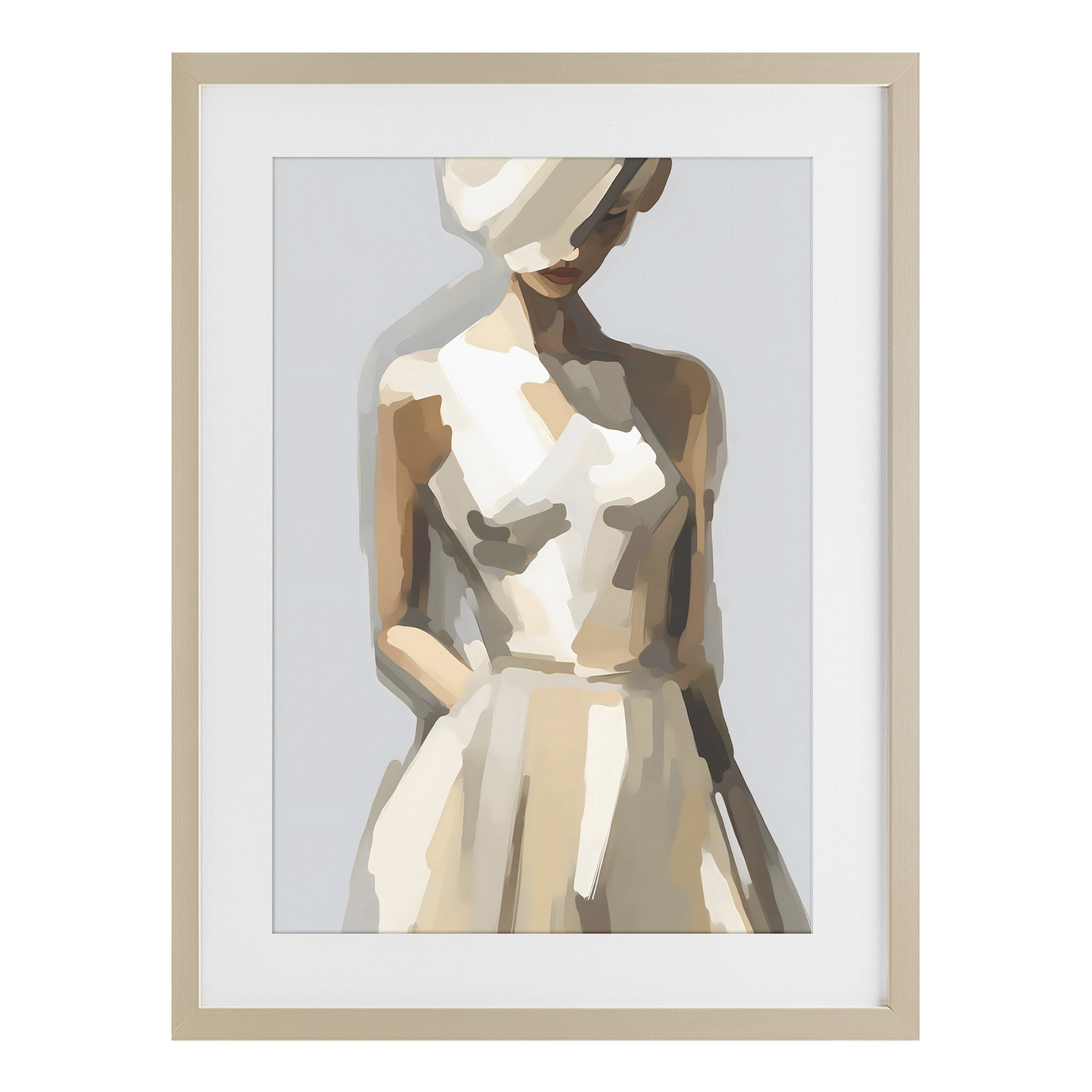 Stupell Industries Sophistication of the Muse Birch Framed Print Under Glass, design by Creative Studio