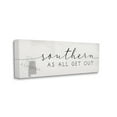 thumbnail image 1 of Stupell Industries Southern As All Get Out Alabama State Saying Typography Painting Gallery Wrapped Canvas Print Wall Art, 17 x 40, 1 of 6