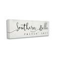 thumbnail image 1 of Stupell Industries Southern Belle Raisin' Hell Phrase Charming Humor Canvas Wall Art, 10 x 24, Design by Daphne Polselli, 1 of 6