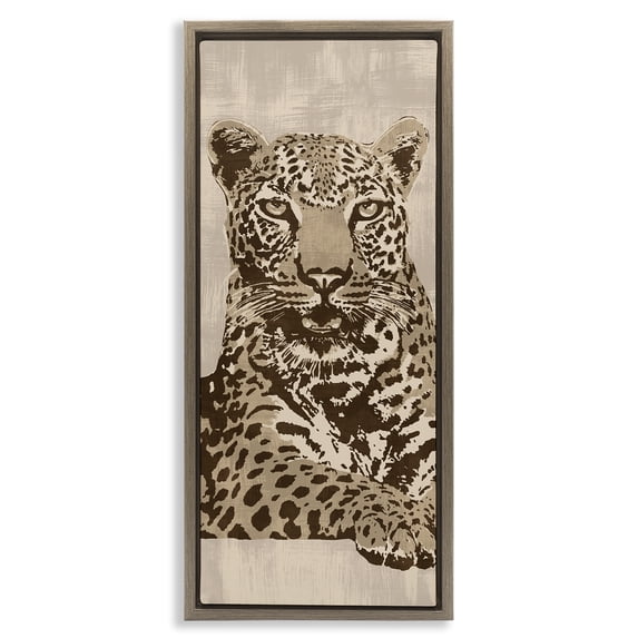 Stupell Industries Southwestern Brown Floating Frame Canvas Art, 14 x 31, by Andrew Cooper
