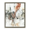 thumbnail image 1 of Stupell Industries Southwestern Chaotic Terracotta & Grey Brown Floating Frame Canvas Art, 25 x 31, by June Erica Vess, 1 of 8