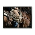 thumbnail image 1 of Stupell Industries Southwestern Cowboy & Lasso Beauty & Fashion Photography Black Framed Art Print Wall Art, 20 x 16, 1 of 8
