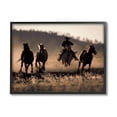 thumbnail image 1 of Stupell Industries Southwestern Cowboy at Sunset Animals & Insects Photography Black Framed Art Print Wall Art, 14 x 11, 1 of 9