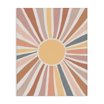 Stupell Industries Southwestern Desert Sun Striped Pattern Rays,30 x 40,Designed by Lisa Whitebutton