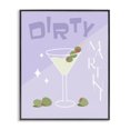 thumbnail image 1 of Stupell Industries Southwestern Dirty Martini Typography Black Framed Giclee Art, 11 x 14, by Anna Quach, 1 of 8