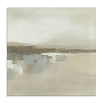 Stupell Industries Southwestern Dunes Abstraction Abstract Painting Wrapped Canvas Canvas Art Print Wall Art, 17 x 17