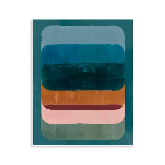 Stupell Industries Southwestern Inspired Pattern Abstract Painting Unframed Art Print Wall Art, 11 x 14