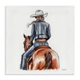 thumbnail image 1 of Stupell Industries Southwestern Minimal Glam Cowgirl Canvas Art, 17 x 17, by Amanda Greenwood, 1 of 8