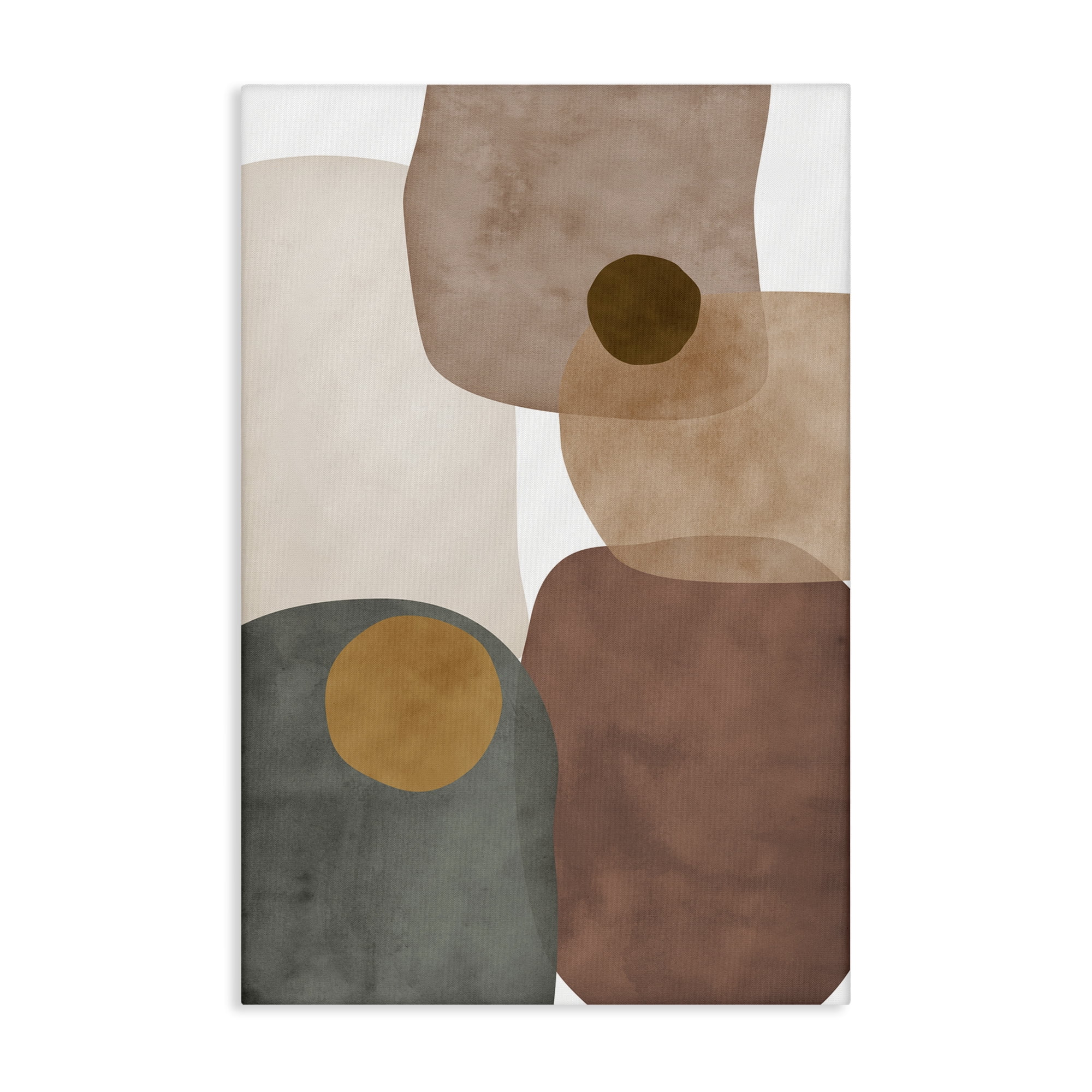 Stupell Industries Southwestern Natural Shapes Abstract Painting Gallery Wrapped Canvas Art Print Wall Art, 16 x 24