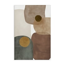 Stupell Industries Southwestern Natural Shapes Abstract Painting Gallery Wrapped Canvas Art Print Wall Art, 16 x 24