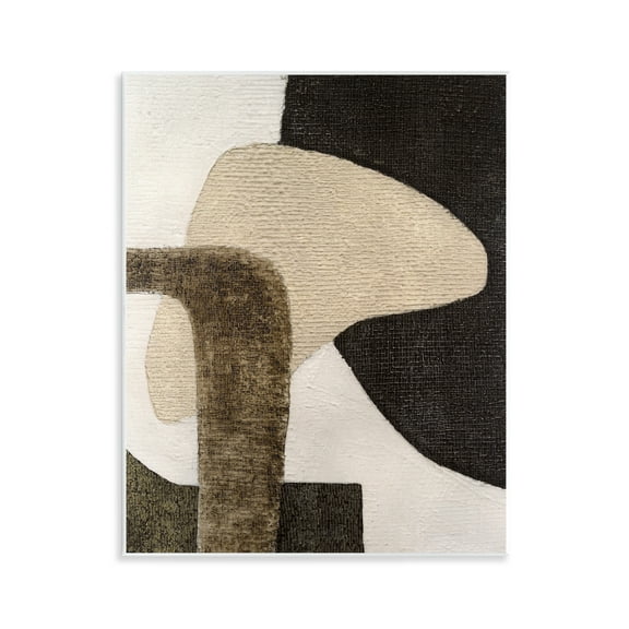 Stupell Industries Southwestern Neutrals Pattern Abstract Painting Unframed Art Print Wall Art, 11 x 14