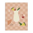 thumbnail image 1 of Stupell Industries Southwestern Pina Colada on Checkered Canvas Art, 30 x 40, by Anna Quach, 1 of 8