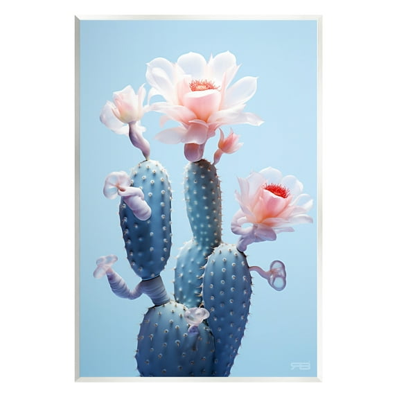 Stupell Industries Southwestern Pink Blooms Botanical & Floral Painting Unframed Art Print Wall Art, 13 x 19