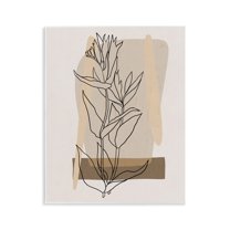 Stupell Industries Southwestern Plant Leaves Botanical & Floral Painting Unframed Art Print Wall Art, 11 x 14