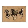 thumbnail image 1 of Stupell Industries Southwestern Running Free Horse Trio Canvas Art, 36 x 24, by Petals Prints Design, 1 of 7