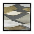 thumbnail image 1 of Stupell Industries Southwestern Striped Abstract Abstract Painting Black Floater Framed Canvas Art Print Wall Art, 18 x 18, 1 of 10