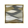 thumbnail image 1 of Stupell Industries Southwestern Striped Abstract Abstract Painting Gold Floater Framed Canvas Art Print Wall Art, 18 x 18, 1 of 10
