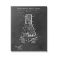 thumbnail image 1 of Stupell Industries Space Capsule Aircraft Detailed Blueprint Diagram Design Canvas Wall Art, 16 x 20, Design by Karl Hronek, 1 of 5