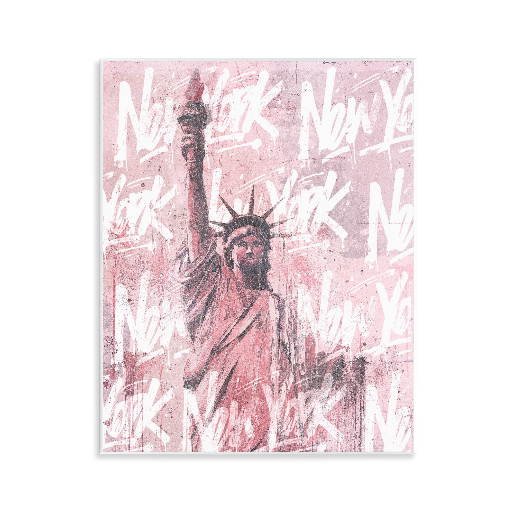 Stupell Industries Sparkle Of The City Statue Wall Plaque Art, design by Svetlana Aleynikova