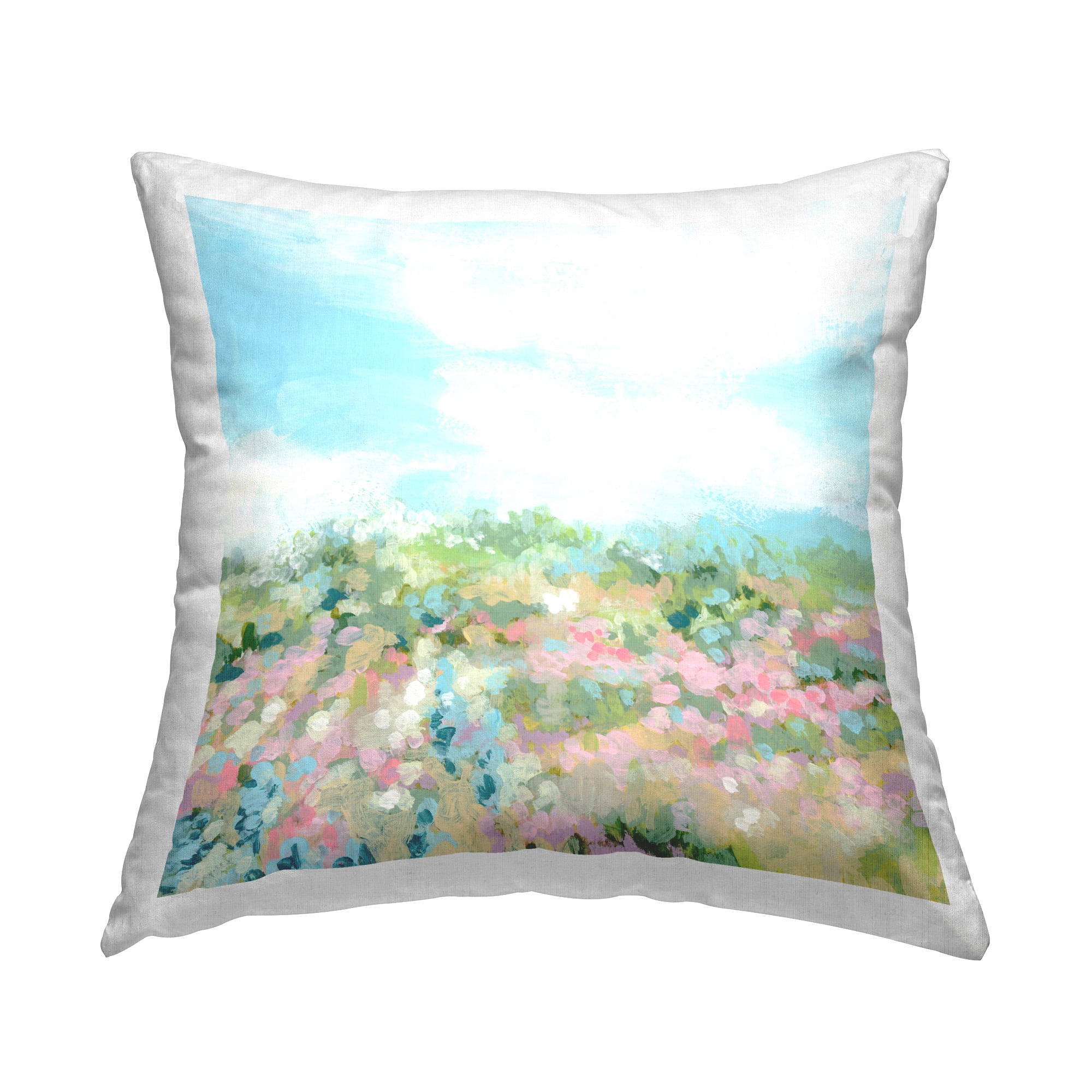 Stupell Industries Speckled Flower Field Decorative Printed Throw Pillow Design by June Erica Vess