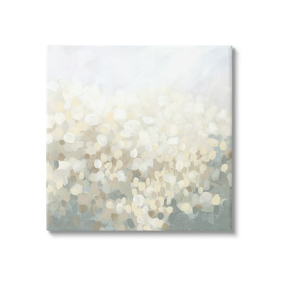 Stupell Industries Speckled Ombre Abstract Abstract Painting Gallery Wrapped Canvas Art Print Wall Art, 17 x 17