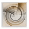 thumbnail image 1 of Stupell Industries Spinning Centric Circle Abstract Painting White Framed Art Print Wall Art, 24 x 24, 1 of 2