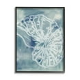 thumbnail image 1 of Stupell Industries Spiral Seashell Nautilus Sea Life Watercolor Pattern Graphic Art Black Framed Art Print Wall Art, Design by Ziwei Li, 1 of 5
