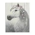 thumbnail image 1 of Stupell Industries Farmhouse Spirit Horse with Flowers Canvas Art, 36 x 48, by James Wiens, 1 of 7