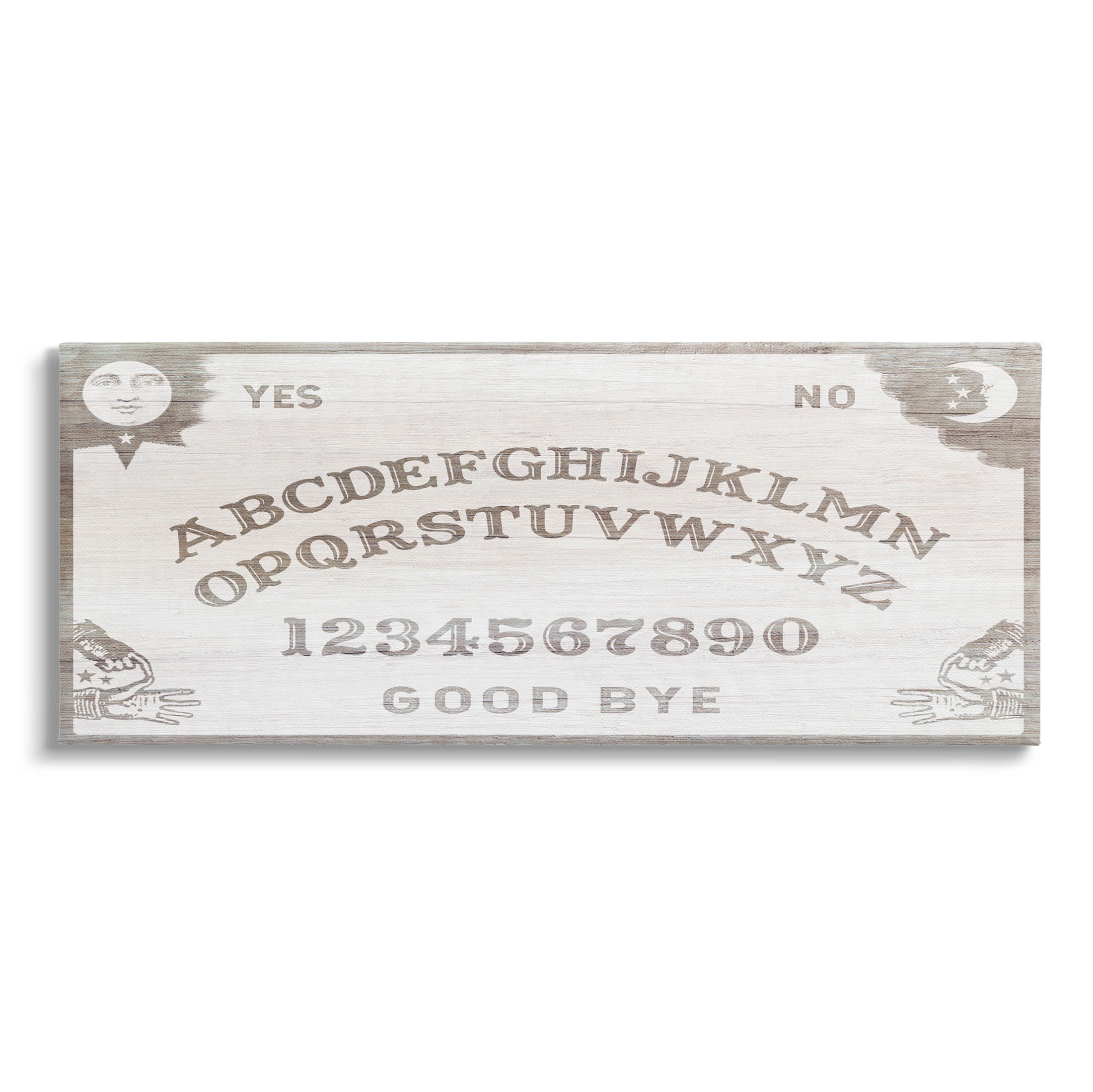 Stupell Industries Spooky Vintage Ouija Board Graphic Art Gallery Wrapped Canvas Print Wall Art, Design by Lil' Rue