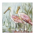 thumbnail image 1 of Stupell Industries Spoonbill Birds Pair Animals Painting Wrapped Canvas Canvas Art Print Wall Art, 24 x 24, 1 of 7