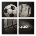 thumbnail image 1 of Stupell Industries Sports Balls Photography Sports Photography Gallery Wrapped Canvas Art Print Wall Art, 17 x 17, Set of 4, 1 of 8