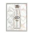 thumbnail image 1 of Stupell Industries Sports Bottle Glam Fashion over Marble Grey Framed, 16 x 20, Design by Ziwei Li, 1 of 1