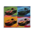 thumbnail image 1 of Stupell Industries Sports Car Pop Art Modern Automobile Interpretation, 30 x 24,Design by Daniel Sproul, 1 of 5
