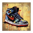 thumbnail image 1 of Stupell Industries Contemporary Sporty Sneaker Drips Canvas Art, 17 x 17, by Creative Studio, 1 of 8