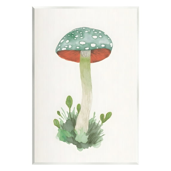 Stupell Industries Spotted Watercolor Mushroom Botanical & Floral Painting Unframed Art Print Wall Art, 10 x 15