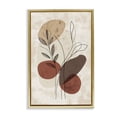 thumbnail image 1 of Stupell Industries Contemporary Sprig Outlines Neutrals Gold Floating Frame Canvas Art, 17 x 25, by LSR Design Studio, 1 of 8