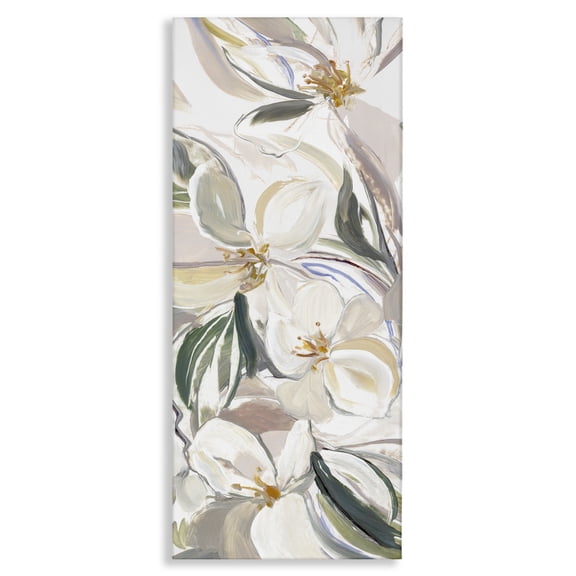 Stupell Industries Spring Blooms in Earth Tones Canvas Wall Art design by Hannah Dawson, 40 x 17