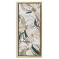 thumbnail image 1 of Stupell Industries Contemporary Spring Blooms in Earth Tones Gold Floating Frame Canvas Art, 14 x 31, by Hannah Dawson, 1 of 7
