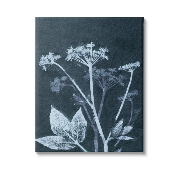 Stupell Industries Spring Botanical Shapes Botanical & Floral Painting Gallery Wrapped Canvas Art Print Wall Art, 16 x 20