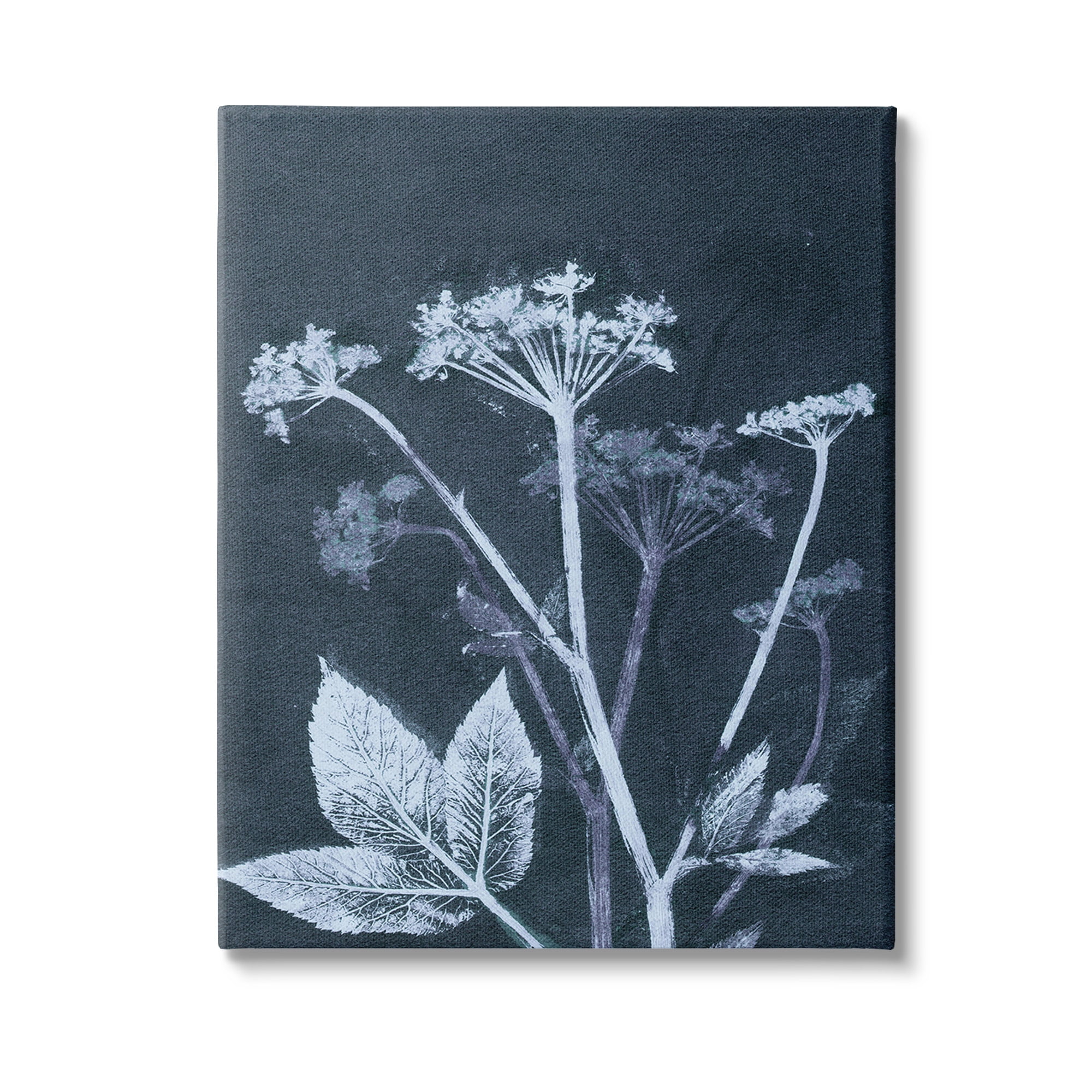 Stupell Industries Spring Botanical Shapes Botanical & Floral Painting Gallery Wrapped Canvas Art Print Wall Art, 30 x 40